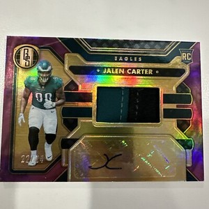 2023 Panini Gold Standard Jalen Carter dual color patch autograph /24