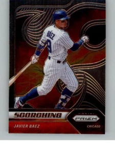 2020 Panini Prizm Javier Baez S-9 Chicago Cubs Scorching - Picture 1 of 2