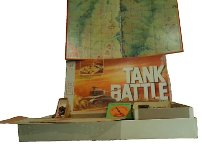 Tank Battle Milton Bradley board game planning strategy #4508 1975 dated - Image 1 of 4