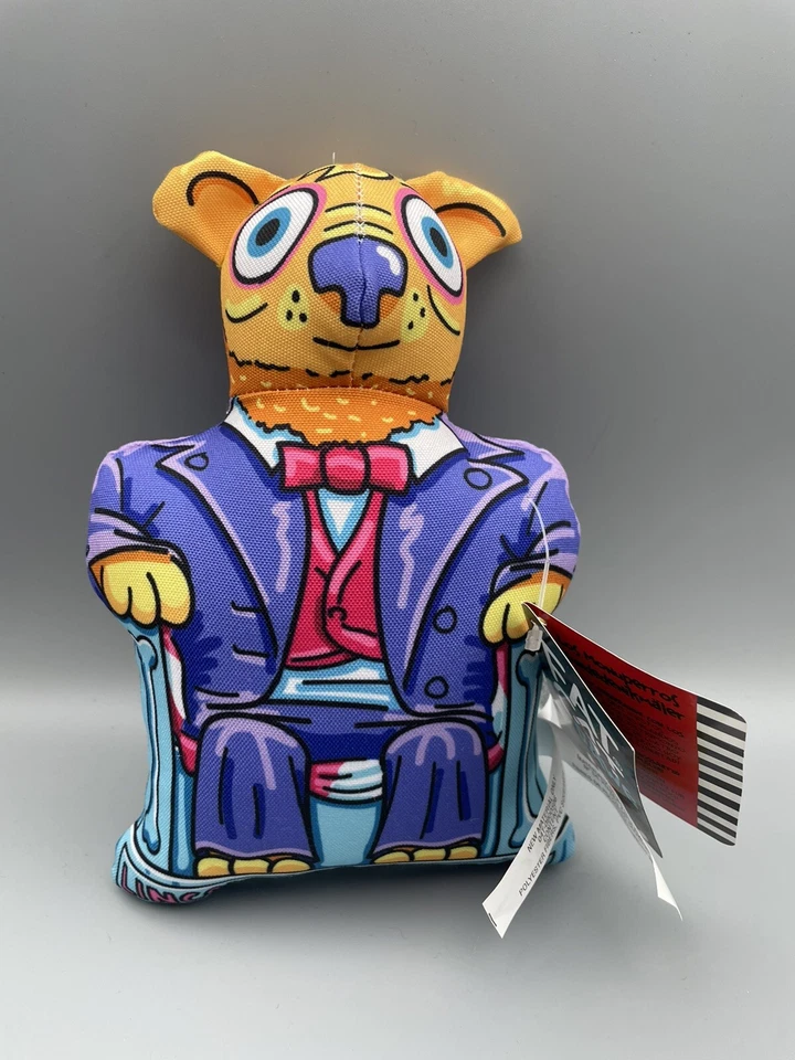 NEW Lincoln Wagmorial Fat Cat Monumutts  Dog Toy Soft Squeaky - Image 1 of 4