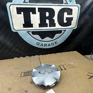 08-11 Infiniti EX35 7 SPoke 6" Wheel Center Hub Cap Assembly Gray 40315-1BA8A - Picture 1 of 8
