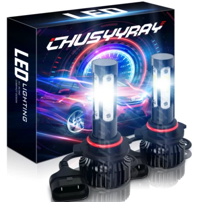 2x 9005 LED Headlight Bulbs high/Low Beam for Chevrolet Impala 2016-2019 - Image 1 of 4