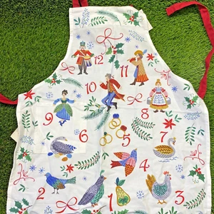 12 Days Of Christmas Childs Apron New Dilliards - Picture 1 of 2