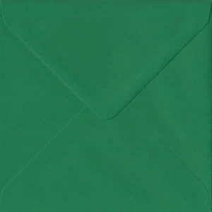 Sobres cuadrados pequeños de color cuadrado engomados verde S6 - 130 mm x 130 mm 100 gm - Imagen 1 de 1