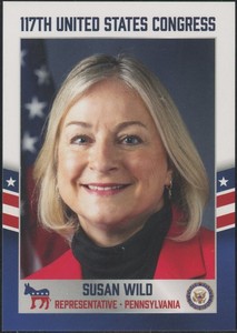 2021 Fascinating Cards 117th US Congress Susan Wild Pennsylvania #431