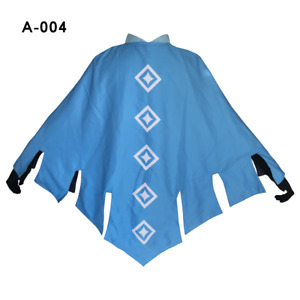 Game Sky Cloak Outfit Colorful Short Cape Cosplay Costume Halloween Rainbow Cape