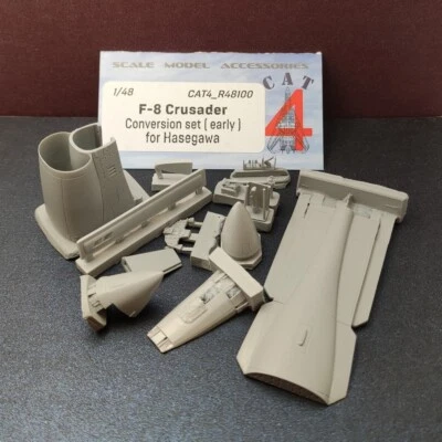 CAT4 1/48 F-8 Crusader Conversion set (early) for Hasegawa R48100 - Image 1 of 4