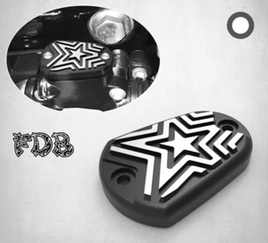 Cubierta del cilindro maestro trasero apta para Harley 2014-21 IRON XL883N IRON XL1200 X48 - Imagen 1 de 8