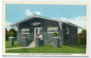 The Coal House Chamber of Commerce Middlesboro Kentucky Postkarte - Bild 1 von 1