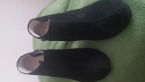 BOTÍN DE GAMUZA NEGRO NINE WEST TALLA 9,5M - Imagen 1 de 5