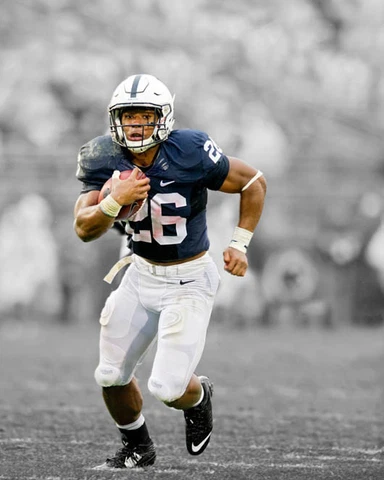 Penn State SAQUON BARKLEY Glossy 8x10 Photo College Spotlight Print Poster Cover
