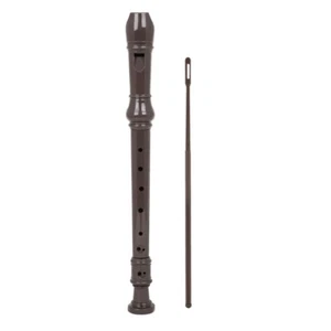 8 Hole Beginner Flute Soprano Recorder Clarinet Descant Recorders Treble Flute - Picture 1 of 8