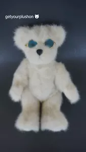 BOYDS BEARS 2001 ORSETTO POSABILE COLOR CREMA CON OCCHIALI DA SOLE ALTEZZA 8" - Foto 1 di 2
