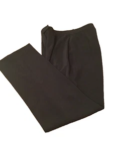 NL COLLECTION Black Smart Trouser U.K. 12 28”W 29 L Crease - Picture 1 of 5