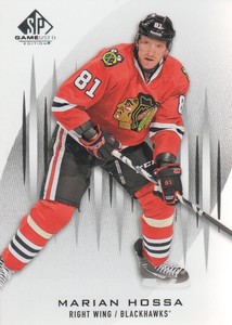 2013-14 SP Game Used Hockey #80 Marian Hossa