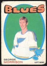 1971-72 Various Conditions George Morrison RC St. Louis Blues #223