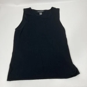 Women's Dialogue Sz Med Tank top Black - Picture 1 of 6