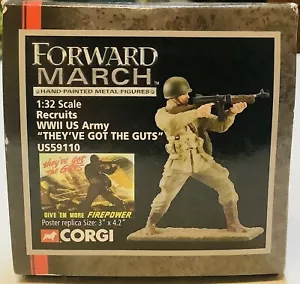 Corgi Forward March Recruits: WWII US Army Figure US59110 Retired New - Picture 1 of 6