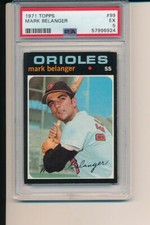 MARK BELANGER BALTIMORE ORIOLES 1971 TOPPS #99 PSA 5 NEWLY GRADED BASEBALL CARD
