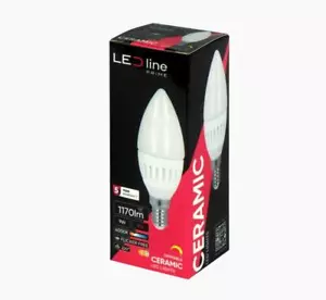 5x LED Lampen E14 9W 230V 1170lm 2700K, Warm Weiß, Dimmbar, Keramik - Bild 1 von 2