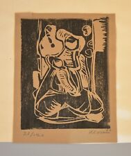 Paul Klose (1912-1982) German Artist - Wood Block Print - Signed Lmt Ed 21/120