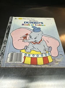 Little Golden Books - Walt Disney Dumbo's Book of Colors - 1988 - Foto 1 di 5