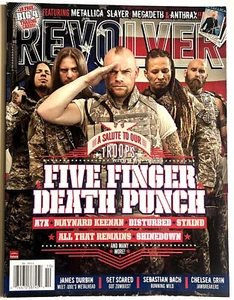 REVOLVER Magazine Issue SEP OCT 2011 Five Finger Death Punch w/ Poster No Cards - Picture 1 of 8