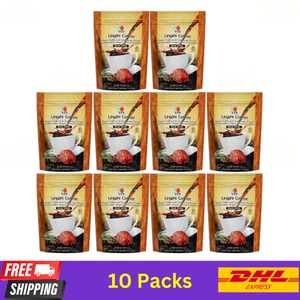 10 x DXN Lingzhi Schwarz Kaffee 20er Jahre Zuckerfrei Ganoderma Reishi - Bild 1 von 7