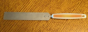 De colección EKCO Espátula Esparcidor de Glaseado Pastel Glaseado - Plástico Naranja Mango Hoja de Metal - Imagen 1 de 6