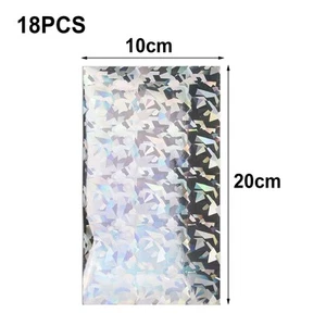 18pcs Lure Tape 20x10cm 6 Colors DIY Fishing Flash Flasher/Dodger/Lure - Picture 1 of 20