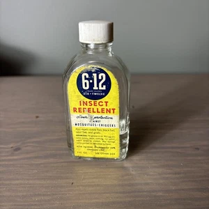 Vintage All Original 6-12 Repellent 25 % Left in Excellent Condition - Picture 1 of 6