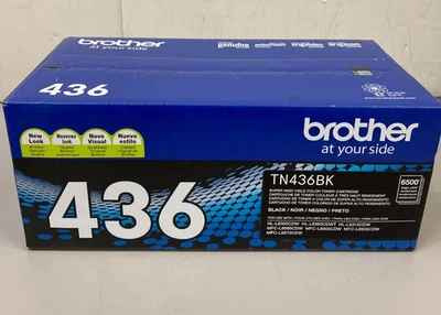 Tóner genuino Brother TN-436BK negro súper alto rendimiento - nuevo/sellado Foto 1 de 4