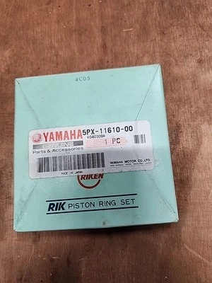 Juego de anillos de pistón Yamaha Road Star 1700 04-14 parte # 5PX-11610-00 NUEVO DE STOCK Foto 1 de 3