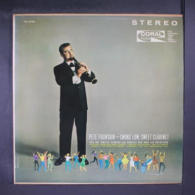PETE FOUNTAIN: swing low, sweet clarinet CORAL 12" LP 33 RPM - Image 1 of 2