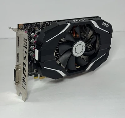 MSI GeForce GTX 1060 3GB GDDR5 Graphics Card Silver Black - Image 1 of 4
