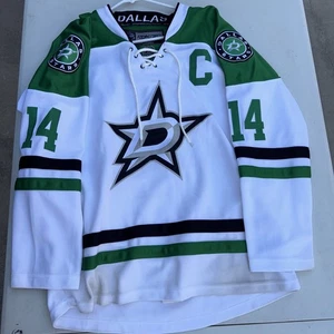 Maglia JAMIE BENN Dallas Stars taglio professionale 48 Reebok autentica - Foto 1 di 6