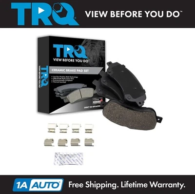Pastillas de freno delanteras TRQ de cerámica para Mercedes-Benz GLK250 2013-2015 GLK350 Foto 1 de 4