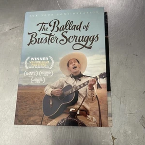 THE BALLAD OF BUSTER SCRUGGS FYC For Your Consideration DVD Coen Brothers - Picture 1 of 3