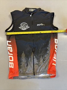 Borah Teamwear Men’s Cycling Wind Vest Medium M (9433-B) - Picture 1 of 6