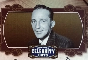 BING CROSBY 2008 Donruss Americana Celebrity Cuts Hollywood Icons Limited Editio - Picture 1 of 6