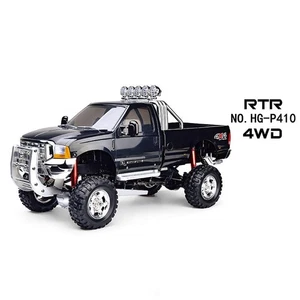 USED HG P410 1:10 4WD RC Pickup Metal Rally Racing Rock Crawler Car Model - Picture 1 of 6