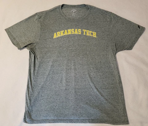 Arkansas Tech University Premium T-Shirt, 2XL, GRAY, GOOD SHAPE Cover