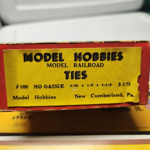 Model Hobbies HO Scale Railroad Ties eBay