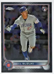 2022 Topps Chrome Update RC Seiya Suzuki Cubs A-265 - Picture 1 of 2