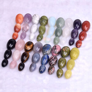 Natural Various Crystal Yoni eggs Kegel Exercise Crystal healing Balls Massage
