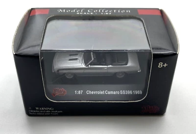 Malibu International - Silver 1969 Chevrolet Camaro SS396 - 1:87 Scale - Image 1 of 2