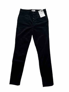 SO Mädchen Größe 10 hoch geschnittene Super Skinny Jeans 4 Knöpfe Hose neu mit Etikett schwarz - Bild 1 von 7