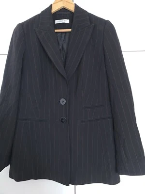 PLANET Women Black Size 16 Jacket Suit Top Blouse VGC - Image 1 of 4