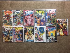 (Lot Of 11) X-Men Comics 1991 #2, 5, 7, 22, 33, 34, 35, 38, 39, 40, 42