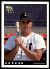 1991 Classic Best Lakeland Tigers Eric Albright Lakeland Tigers #14